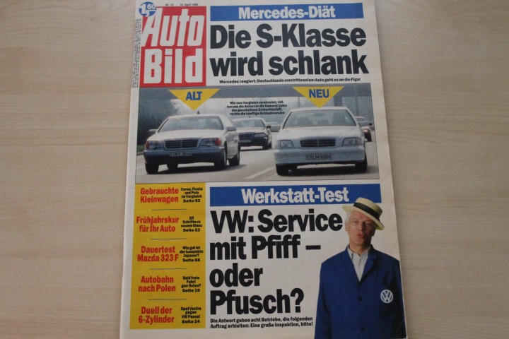 Deckblatt Auto Bild (15/1993)